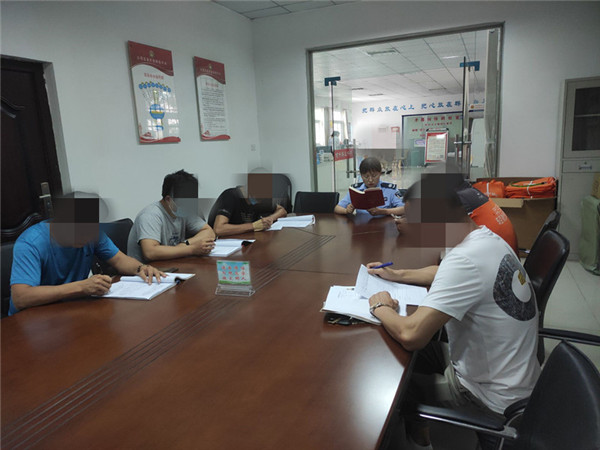 淮南：用《民法典》浸潤特殊人群心靈——大通區(qū)司法局洛河司法所組織社區(qū)矯正對象學(xué)習(xí)《民法典》