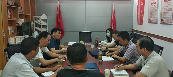 淮南市許林副局長(zhǎng)赴田家庵糧食分局調(diào)研