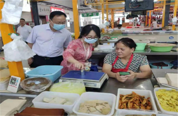 淮南市：安徽省市場(chǎng)監(jiān)管局對(duì)高新區(qū)開(kāi)展民生計(jì)量監(jiān)督檢查