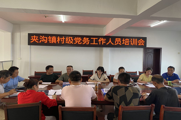 淮南市潘集區(qū)夾溝鎮(zhèn)：聚焦“三個維度”扎實開展基層黨務(wù)工作者教育培訓