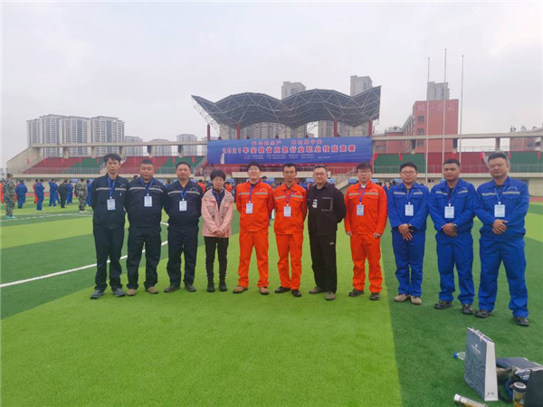 淮南市參加全省應(yīng)急行業(yè)職業(yè)技能競(jìng)賽取得優(yōu)異成績(jī)