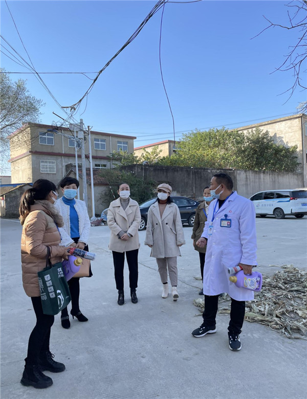 淮南市疾控中心到九龍崗鎮(zhèn)調(diào)研指導(dǎo)2021年健康 素養(yǎng)監(jiān)測工作