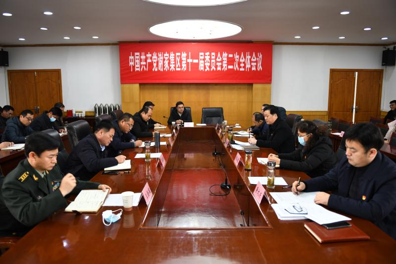 淮南謝家集區(qū)中國(guó)共產(chǎn)黨第十一屆委員會(huì)舉行第二次全體會(huì)議