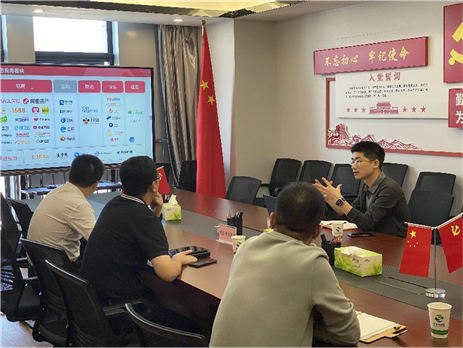 阿里巴巴集團(tuán)拍賣事業(yè)部來淮南高新區(qū)考察