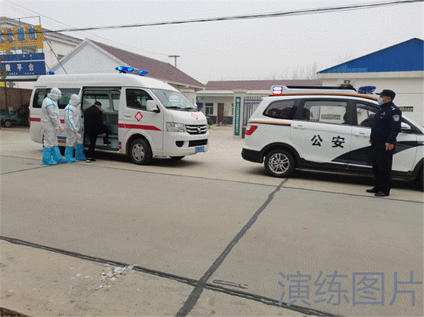 淮南壽縣雙廟集鎮(zhèn)開展新冠肺炎應(yīng)急處置演練