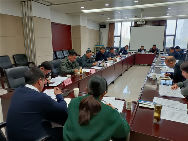 淮南市城鄉(xiāng)建設(shè)局召開黨組擴(kuò)大會(huì)議