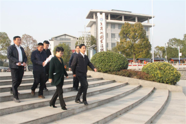 省林業(yè)局牛向陽局長來淮調(diào)研指導(dǎo)淮南市林業(yè)工作