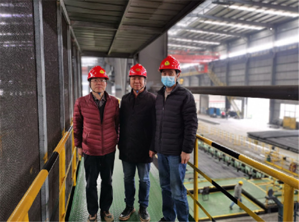 市經信局赴淮南市宏泰鋼鐵有限責任公司調研相關工作