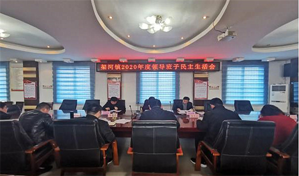 淮南：區(qū)委常委、組織部長洪濤參加指導架河鎮(zhèn)黨委民主生活會