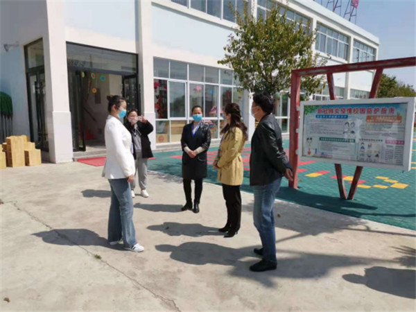 淮南大通區(qū)第一督學(xué)責(zé)任區(qū)開展幼兒園安全工作專項督導(dǎo)