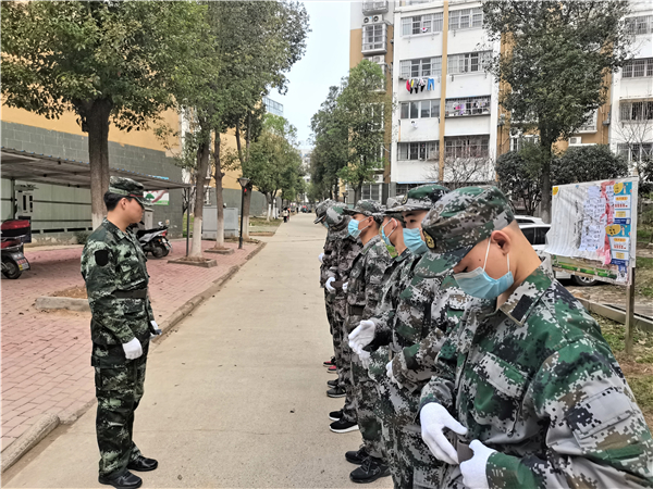 安徽淮南：役前訓練第一課，學習雷鋒好榜樣